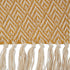 DII Diamond Throw Collection Cotton Woven, 50x60, Honey Gold