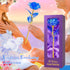 Colorful Blue Rose Flower Gifts for Her,Valentines Day Gifts,Rainbow Rose Flower Present with Gift Package Box Great Valentines Gift Idea for Women,Valentine's Day,Mom Gifts, Birthday, Anniversary