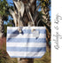 Tote Bag - Beach Bag - Beach Tote - Large Tote Bag with Rope Handles - Rutledge & King