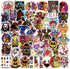 SPIRO Five Nights at Fredd_ys Stickers 100PCS FNAF Stickers Cool Gaming Stickers Vinyl Waterproof Stickers for Teens Adults Laptop Water Bottles Skateboard Birthday Party Supplies