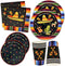 Fiesta Plates and Napkins for 24 Guests for Mexican Mayo Fiestas Dance Pinatas Mexico Taco Party Decorations Supplies 24 9" Dinner Plates 24 7" Dessert Plates 24 9 oz Cups and 50 Luncheon Napkins