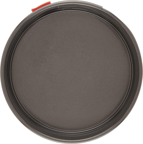 Rachael Ray Oven Lovin' Nonstick Bakeware Springform Baking Pan With Grips / Nonstick Springform Cake Pan With Grips / Nonstick Cheesecake Pan With Grips, Round - 9 Inch, Gray