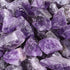 Top Plaza Bulk Amethyst Healing Crystals Rough Stones - Large 1" Natural Raw Stones Crystal for Reiki Healing, Wicca, Witchcraft, Tumbling, Cabbing, Fountain Rocks, Decoration, Polishing 0.5lb