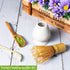 Marce Matcha Set- Matcha Whisk (Bamboo Whisk), Matcha Spoon, Matcha Scoop, Matcha Whisk Stand (Chasen Holder) - Matcha Tea Set - The Perfect Handmade Matcha Kit for Japanese Matcha Tea Preparation
