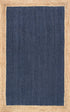 nuLOOM Eleonora Hand Woven Jute Accent Rug, 2' x 3', Blue