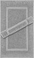 Cotton Paradise, Bath Mat Towels for Bathroom, 20x34 inch 100% Cotton Bath Mats, Soft Absorbent Washable Floor Towels Bath Mat Rugs, Light Gray