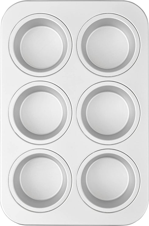 Wilton Jumbo Non-Stick Muffin Pan, 6-Cup
