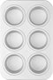 Wilton Jumbo Non-Stick Muffin Pan, 6-Cup