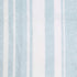Archaeo Ticking Stripe Textured Cotton Blend Sheer Curtain, 54" x 63", Aqua/White