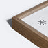Vossington 4x6 Frame | Exclusive Exotic Wood Picture Frame | 4 x 6 Inch | Thin Modern Look
