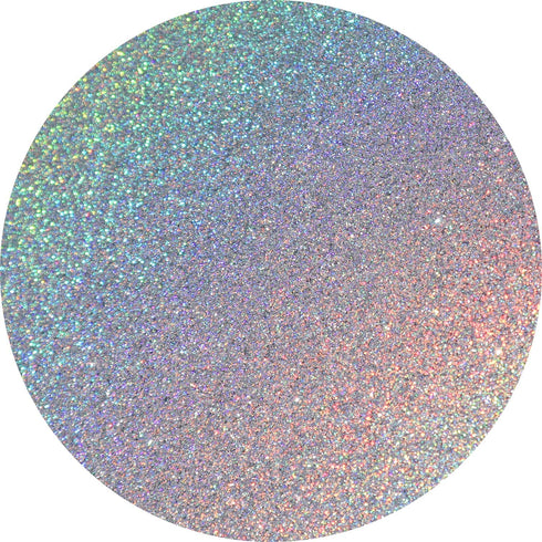 Hemway (Silver Holographic) Glitter Paint Additive Crystals 100g / 3.5oz for Acrylic Latex Emulsion Paint - Interior Exterior Wall, Ceiling, Wood, Varnish, Dead flat, Matte, Gloss, Satin, Silk