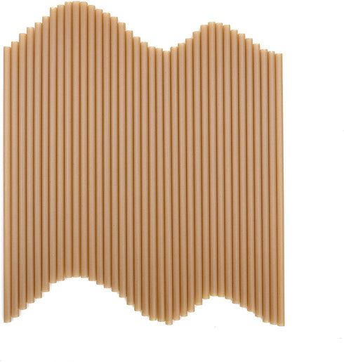 LK3 Certified Compostable Sugarcane Straws 200 Pack: 100% Plant Based, Biodegradable, No Plastic, ASTM D6400, Reusable Drinking Straws | Alternative to Paper and Plastic Straws (Paper Wrapped)