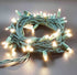 Yirunfa Christmas String Lights 50 Warm White LED 5mm Mini LED String Lights, 120V UL, 25ft Green Wire Xmas Lights for Indoor & Outdoor Use, Holiday Party Decorations,Trees, Light Displays