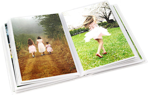 4 x 6 Photo Albums Pack of 2, Each Mini Photo Album Holds Up to 60 4x6 Photos. Flexible, Removable Covers Come in Random, Assorted Patterns and Colors.