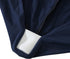 Obstal 6ft Stretch Spandex Table Cover for Standard Folding Tables - Universal Rectangular Fitted Tablecloth Protector for Party ?Navy Blue, 72 Length x 30 Width x 30 Height Inches?