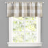 DriftAway Buffalo Check Woven Plaid Pattern Lined Blackout Thermal Insulated Energy Saving Rod Pocket Window Curtain Valance 52 Inch by 18 Inch Taupe