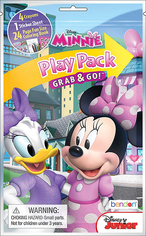 Bendon Disney Minnie Mouse Grab and Go Play Packs (Pack of 12)