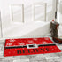 Calloway Mills 101811729 Believe Doormat, 17" x 29", Red/Black/White