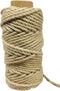 100 Feet 5mm Jute Twine, Heavy Duty Jute Rope, Natural Hemp Rope for DIY Arts Crafts, Gardening, Bundling?Home Decorating, Cat Scratching Post