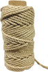 100 Feet 5mm Jute Twine, Heavy Duty Jute Rope, Natural Hemp Rope for DIY Arts Crafts, Gardening, Bundling?Home Decorating, Cat Scratching Post