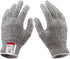 NoCry Cut Resistant Gloves - Ambidextrous, Food Grade, High Performance Level 5 Protection. Size Medium, Complimentary Ebook Included
