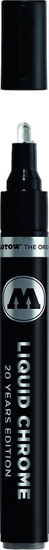 MOLOTOW Liquid Chrome Alcohol Paint Pump Marker, 4mm, 1 Each (703.103)