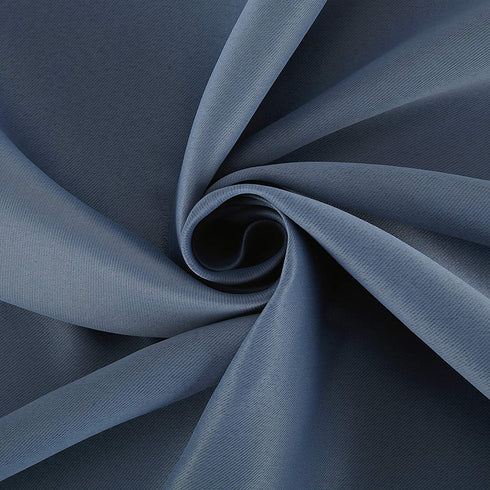 Sun Zero Soho 2-pack Blackout Energy Efficient Grommet Curtain Panel Pair, 54" x 84", Denim Blue