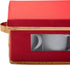 Simplify 12 Count Mug & Cup Storage Box, Individual Compartments China Tableware Containers, Red