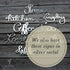 Way Of Hearts - Metal Coffee Signs For Coffee Bar Sign - Black 9.45" X 6.9" Kitchen Wall Decor - Includes Gift Box & Screws - Coffee Station Decoration