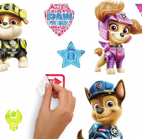 RoomMates RMK4819SCS Paw Patrol Movie Peel and Stick Wall Decals