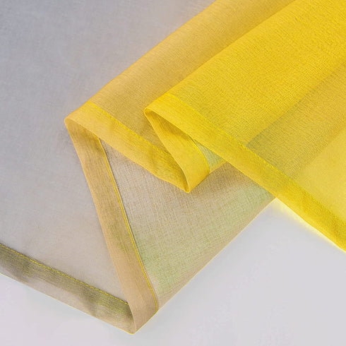 Kitchen Curtains Yellow Lemon and Light Grey Sheer Bathroom Window Curtains 42 x 45 Inch Length Sunflower Yellow and Gray