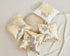 NeatBlanc Pack of 4 Decorative Throw Pillow Case Cushion Cover Gold Stamping Leaves 18 x 18 inches 45 x 45 cm for Couch Bedroom Car