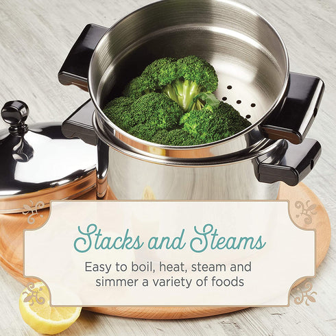 Farberware Classic Stainless Steel 2-Quart Covered Saucepan, Silver