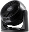 IRIS USA WOOZOO Air Circulator Fan, Vortex Fan, Desk Fan, Portable Fan, 3 Speed Settings, 6 Tilting Head Settings, 74ft Max Air Distance, Large, Black