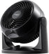 IRIS USA WOOZOO Air Circulator Fan, Vortex Fan, Desk Fan, Portable Fan, 3 Speed Settings, 6 Tilting Head Settings, 74ft Max Air Distance, Large, Black