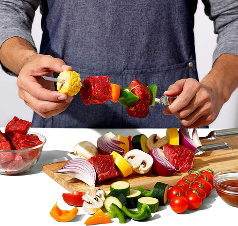 OXO Good Grips Stainless Steel Grilling Skewers - Set of 6