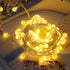 POP Mart Globe String Lights 2 Pack 80 LEDs 34 Ft Christmas Ball String Lights Battery Operated Fairy Lights Waterproof Decoration for Indoor Outdoor Wedding Christmas Tree Garden 3 Lighting Modes