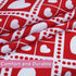 Valentine's Day Love Heart Tablecloth, Red Table Cloth, Waterproof Tablecloth Square for Valentine's Wedding Dinner Party Decoration, 55 x 55 Inch