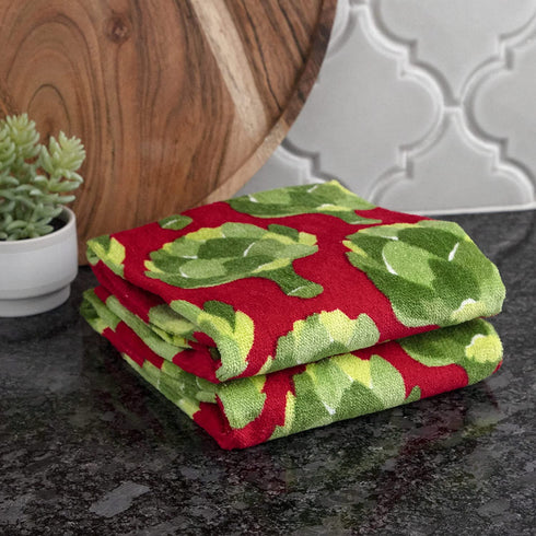 T-fal Textiles Kitchen Towel, 2 Pack, Artichokes