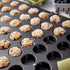 Wilton Perfect Results Non-Stick Mega Mini Muffin Pan & Mini Cupcake Pan, 48-Cup Pan, Steel