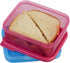 Rubbermaid LunchBlox Kids Tall Lunch Bag Kit, Purple/Pink/Green, 1866738