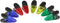 VIP Home Essentials - Thick Plastic Clips With Neodymium Magnet - 3-1/4" Length - Durable Versatile All-Purpose - Set of 8