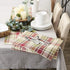 DII Fall Basics Collection 100% Cotton, Machine Washable, Tabletop, Table Runner, 13x36, Homespun Plaid