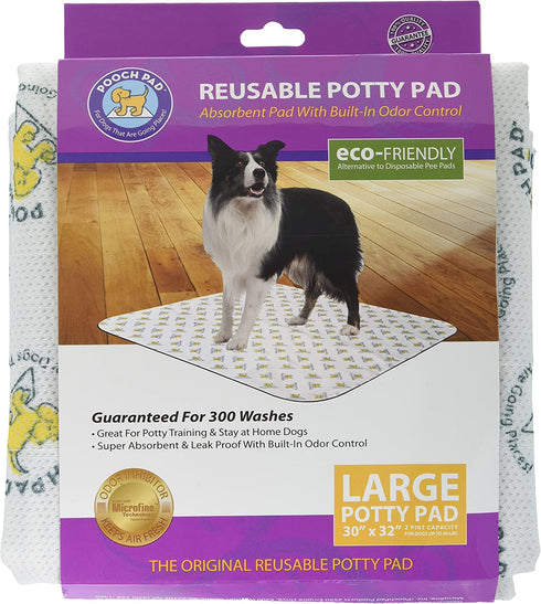 PoochPad Original Washable, Reusable Potty Pad (Large) - Unmatched Odor Control, Leakproof Puppy Training Pee Pad
