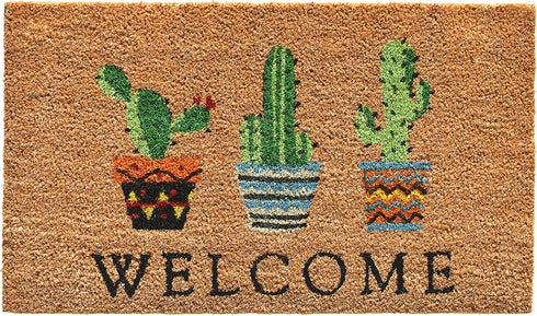 Calloway Mills Cactus Welcome Doormat, 17" x 29", Multicolor