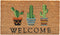 Calloway Mills Cactus Welcome Doormat, 17" x 29", Multicolor