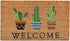 Calloway Mills Cactus Welcome Doormat, 17" x 29", Multicolor