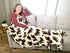SHOP LC DELIVERING JOY Homesmart Cow Print Blanket Microfiber Throw Warm Cozy Fleece Animal Print Comforter Living Room Bedroom Sofa Couch Lightweight Travel Blanket Gifts