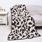 SHOP LC DELIVERING JOY Homesmart Cow Print Blanket Microfiber Throw Warm Cozy Fleece Animal Print Comforter Living Room Bedroom Sofa Couch Lightweight Travel Blanket Gifts
