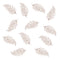 Lambs & Ivy Signature Leaves Taupe Wall Decals